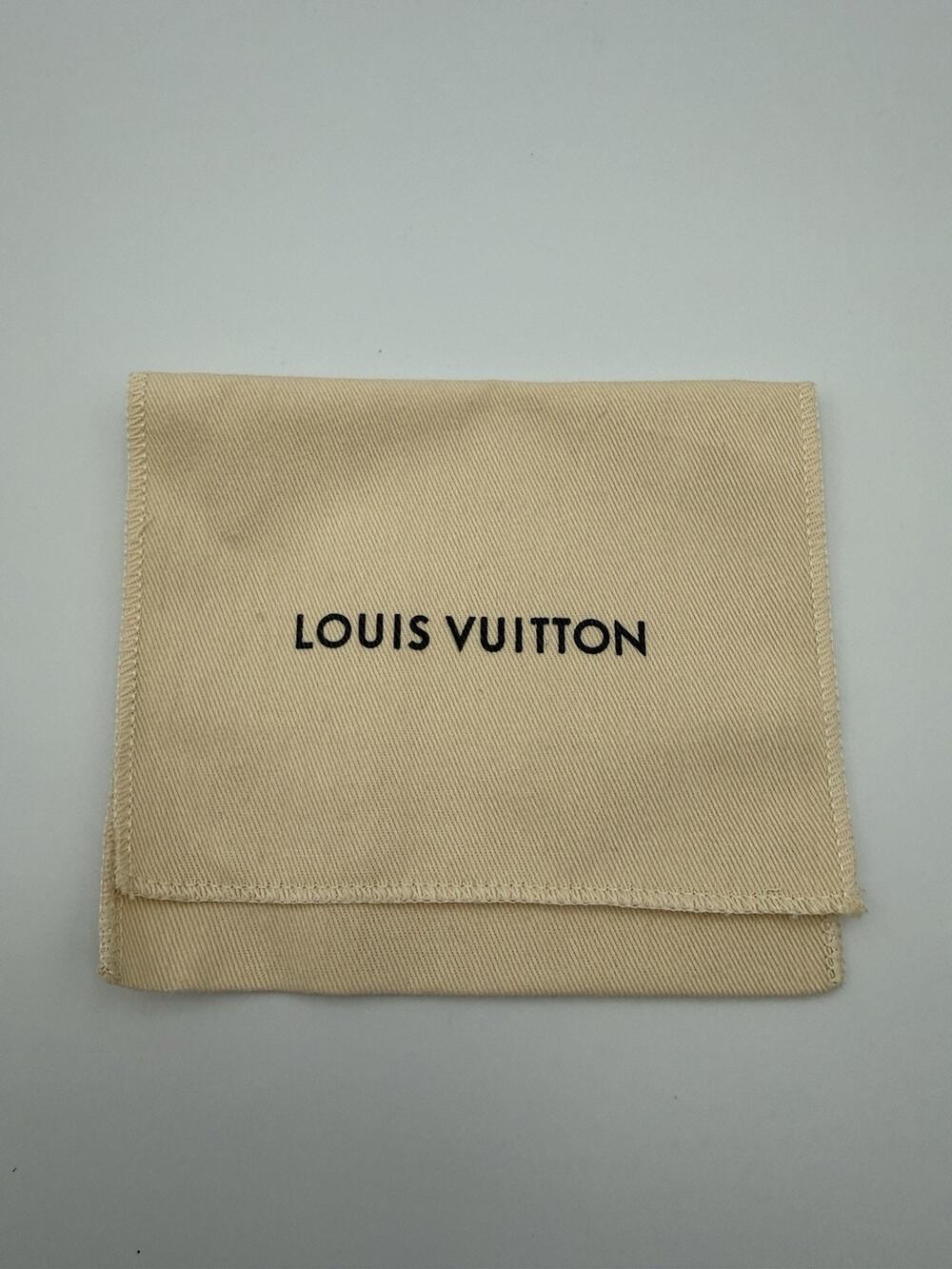 Authentic Louis Vuitton Small Envelope Dust Bag / Pouch 6x5”